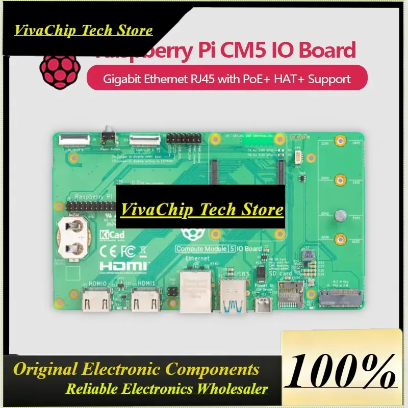 VoFSOfficial Raspberry Pi Compute Module 5 / CM5 Series IO Board, CM5 IO