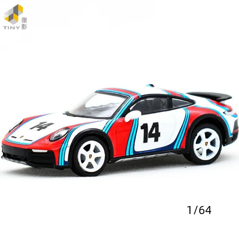 

Sparky Microfilm Porsche 911 992Dakar Martini Rallye1978 Racing Model Tiny