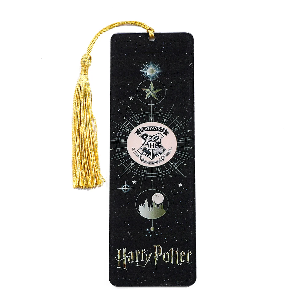 Simple Harres Potter Bookmark Holder College Series Sorting Hat Envelope Metal Bookmark Classic Design Exquisite