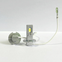 H3 LED Headlight Bulb Canbus No Fan High Beam 6500K White H3 Car LED Fog Light Driving Lamp DRL 12V 2PCS