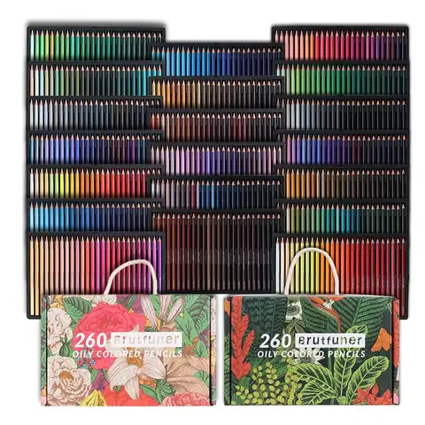 520 Colored Pencils, Professional Oil Based Colored Pencils for Adults, Art Supplies for Drawing Art, Sketching, Shading, Colori