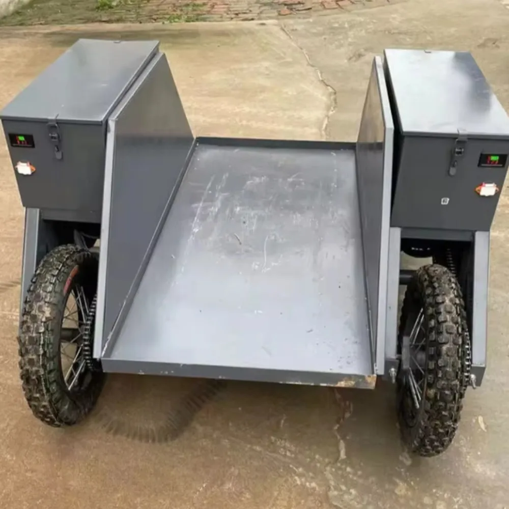 

4WD RC Crawler Farm Transporter 45° Slope 2.4km/h 48V Orchard All-Terrain