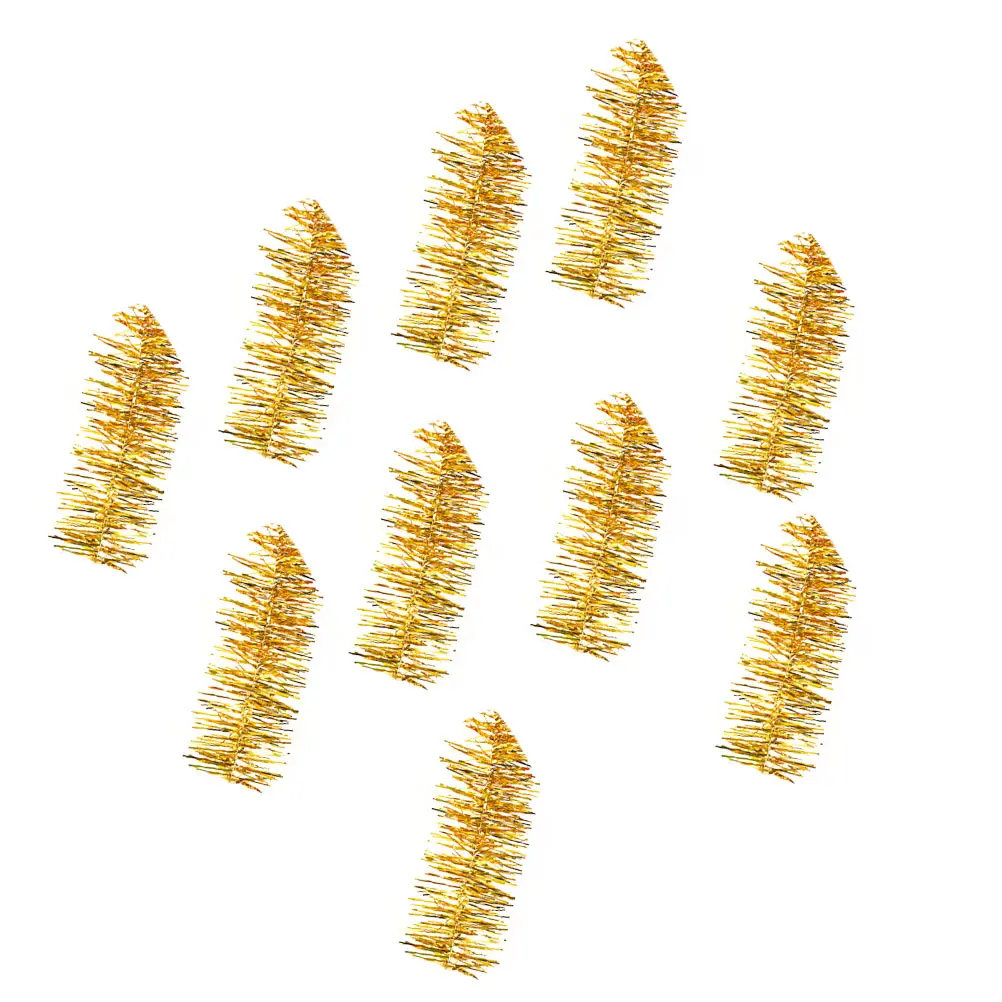

10 Pcs Reusable Shiny Christmas Party Supplies Festive Decor Party Supplies Christmas Hanging DIY Decorations