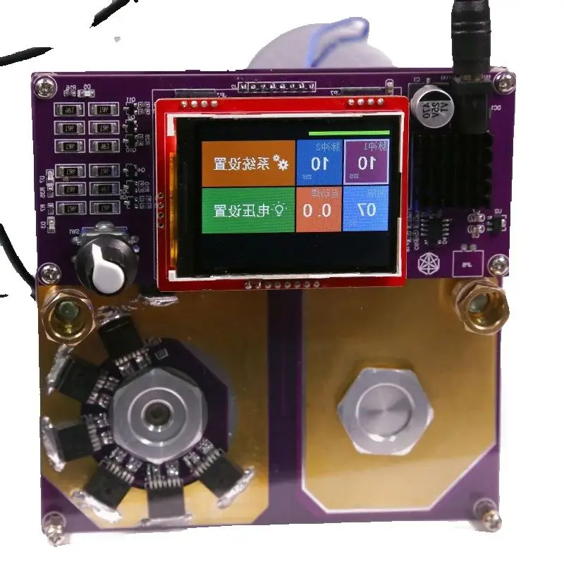 Lithium Battery Spot Welder Farad Capacitor Butt Welder Adjustable High Power Double Pulse Household Welding Tool