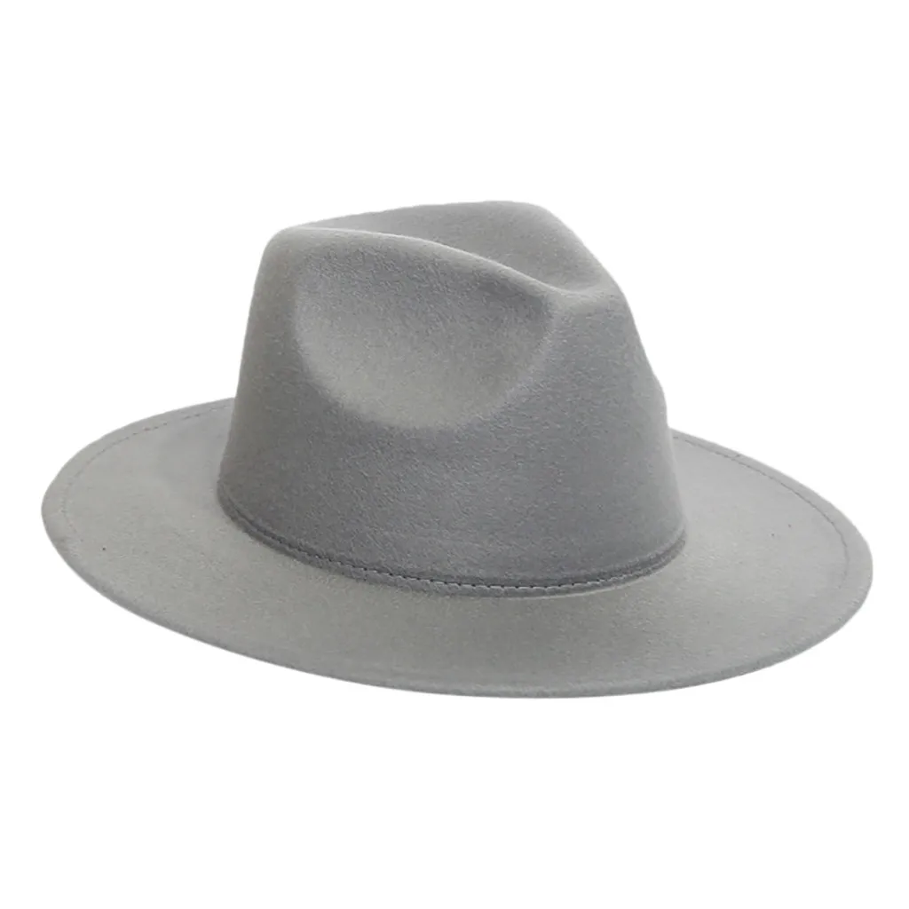 Women Fedora Hat Autumn Winter Luxury Men Top Hats Trendy Formal Wedding Decorate Black Green Panama Cap New Sombreros De Mujer
