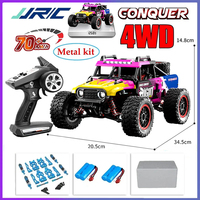 JJRC C8805 Coche Teledirigido Todoterreno 4x4 De Alta Velocidad, Vehículo De Control Remoto Con LED, Escala 1:16, 70 Km/H, 2,4G,