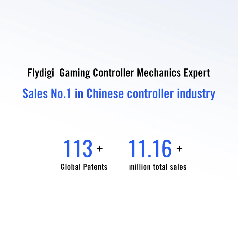 기존 Flydigi Dune Fox 무선 게임 컨트롤러 게임 패드 트리거 스마트 핸들 지원 PC/스위치/모바일 게임 핸들 조이스틱