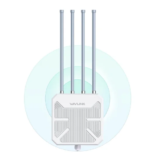 Original WAVLINK WN573HX1 WiFi 6 AX1800 IP67 Waterproof Outdoor Dual Band Wireless WiFi Routers AP repeater mesh extender Router