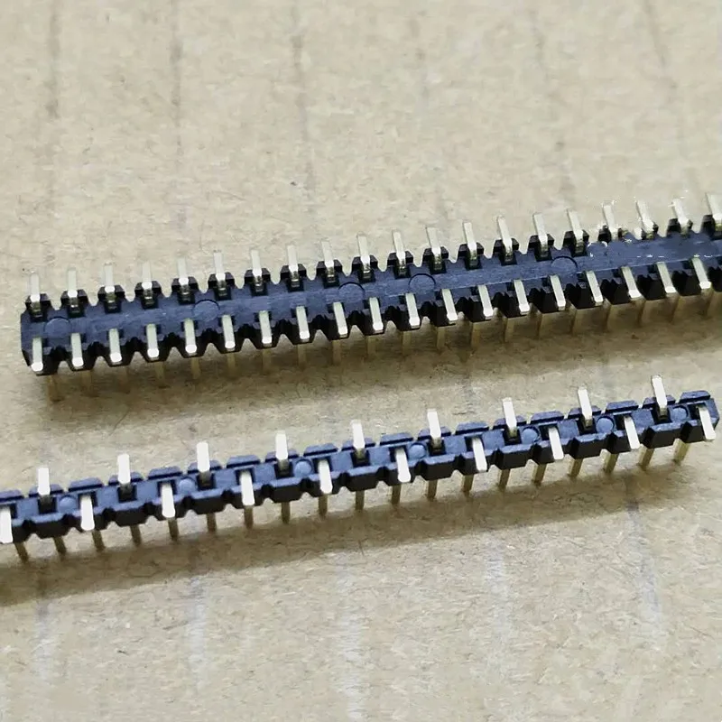 10pcs Gold-Plated SMD SMT 2.0mm Pitch 2x40Pin 80Pin Double Row Male Pin Header Strip Connector