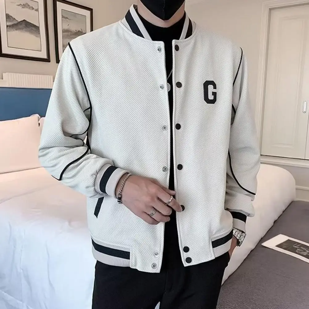 

Fashion Men's Jacket Male Winter Autumn Casual Streetwear Hip Hop Slim Fit Baseball Coats Men Clothing
