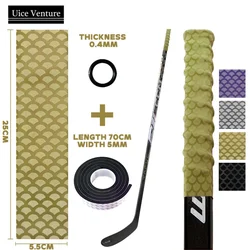 Ice Hockey Stick Tape Heat Shrinkable Sleeve Thickened 0.4mm Hockey Grip Tape For Tennis Fishing Badminton Sport Stick Grip