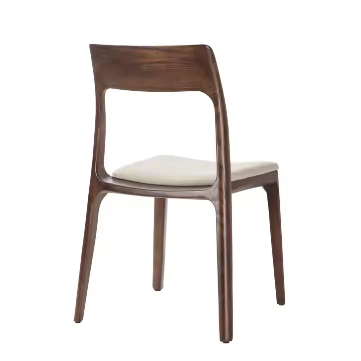 European Simple Wooden Dining Chair Designs Restaurant Solid Wood Dining Chairs