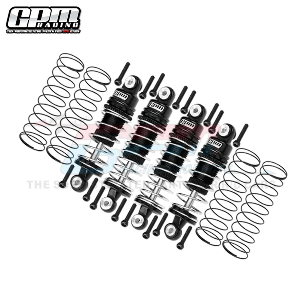 GPM Alloy 6061 Front (32mm) & Rear (36mm) Shock Set For LOSI 1/24 Micro-B 2WD