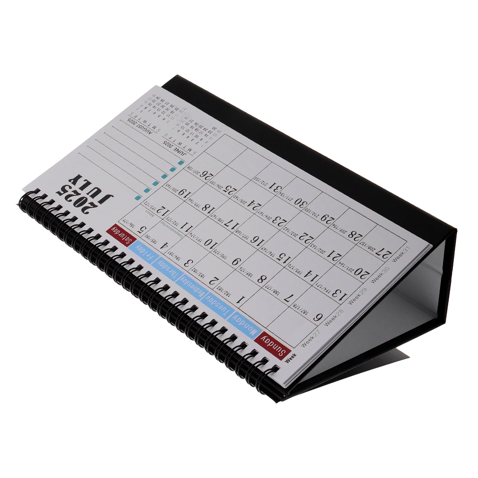 

2026 Desk Calendar 18 Month Coverage Simple Design Mini Desktop Planner Year Calendars For Women Large Family Event