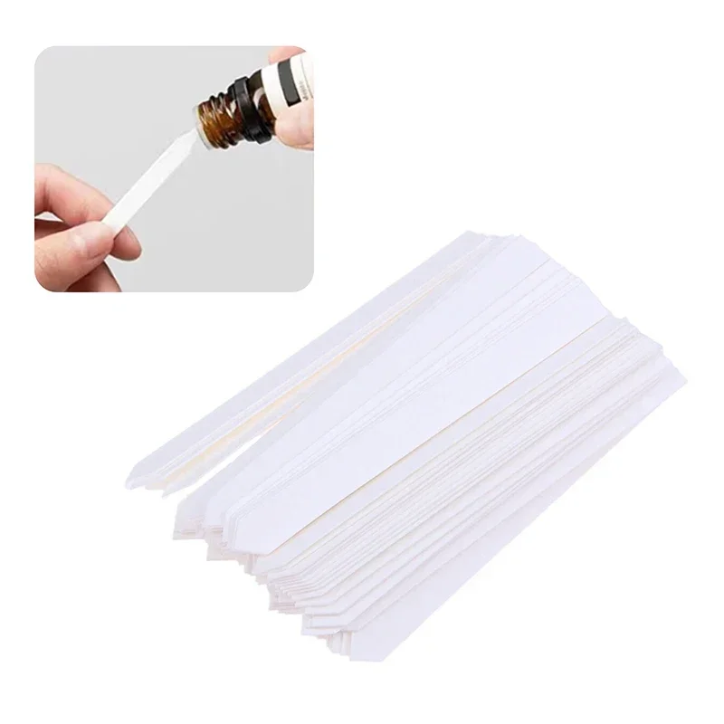 100 tiras de teste de perfume fita de garrafa de teste premium para testar fragrâncias e óleos essenciais fragrância aromaterapia papel