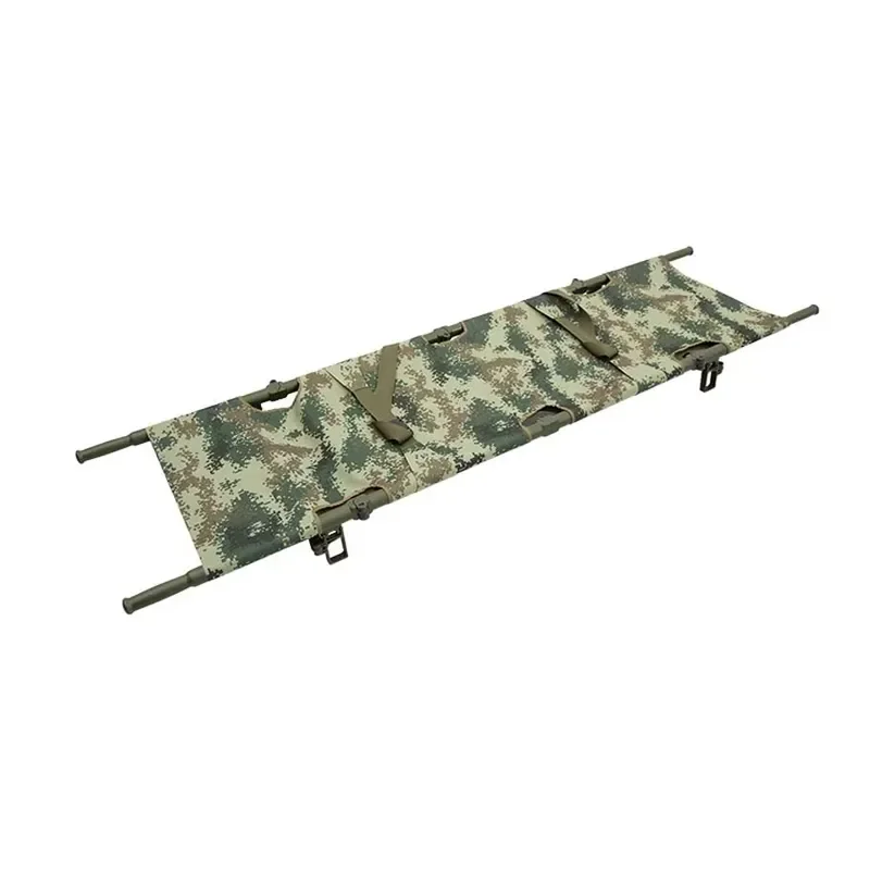 Portable Carbon Fiber Stretcher 4 Fold Ultralight Rescue Emergency Medical Equipment for Outdoor First Aid Field Hospital Use