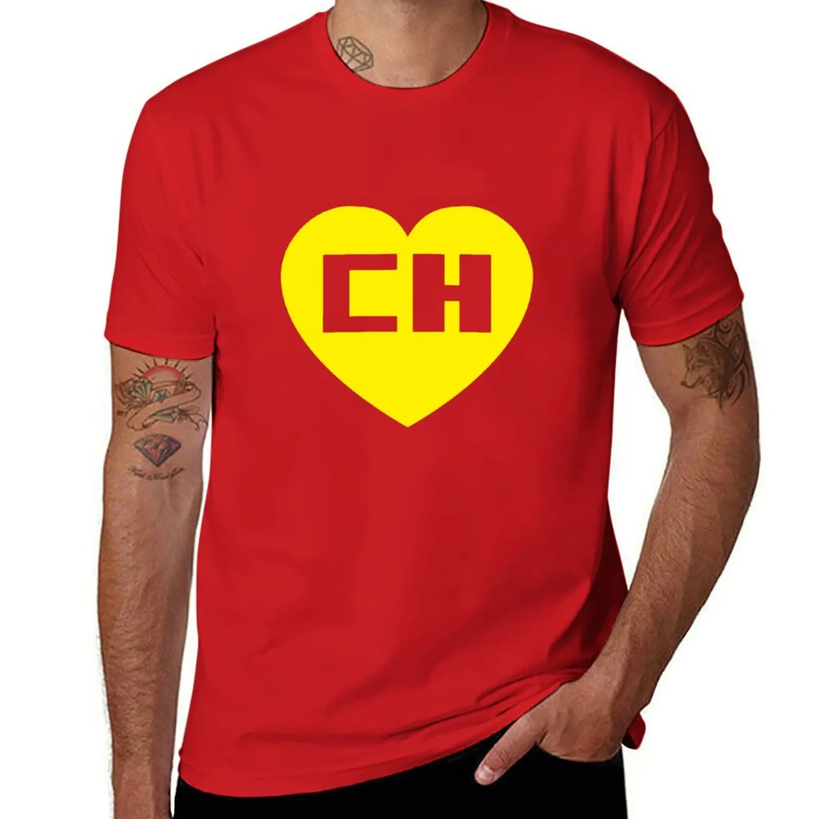 

el chapulin colorado cartoon T-shirt customizeds hippie clothes tops t shirts for men pack