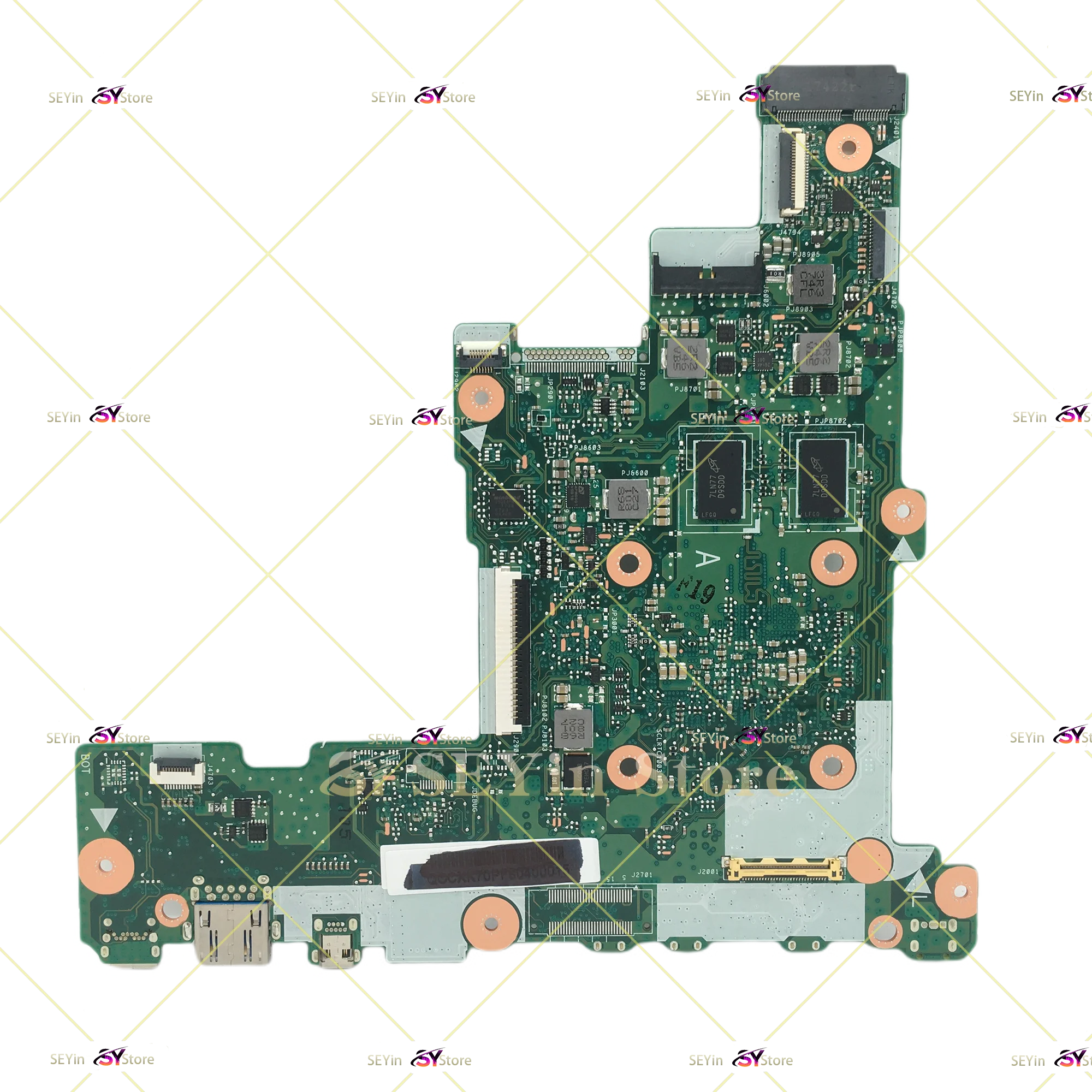 KEFU E205S Mainboard For ASUS Vivobook Flip TP200SA E205SA L205SA Laptop Motherboard N3050/N3060 N3700 2G/4G-RAM EMMC-32G/64G