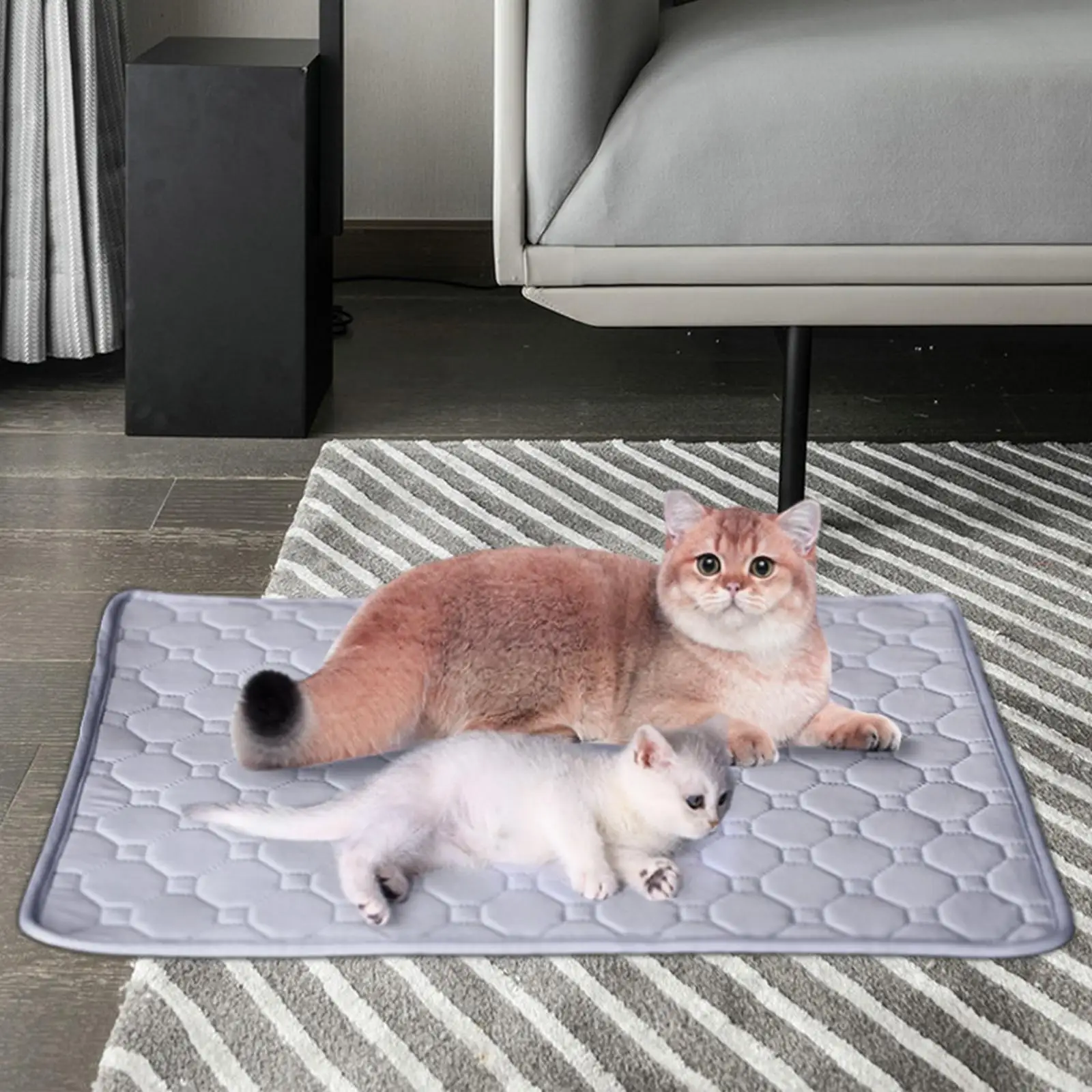 Cats Blanket Nonslip Bottom Keep Cooling Dog Cooling Pad Pet Cooling Mat Sleeping Bed Mattress for Pet Shop Homes Kennels