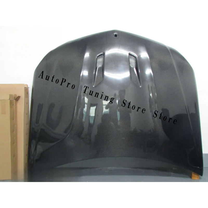 

Top quality C63 2Door-style carbon fiber hood Hood Car front cover Factory direct sales