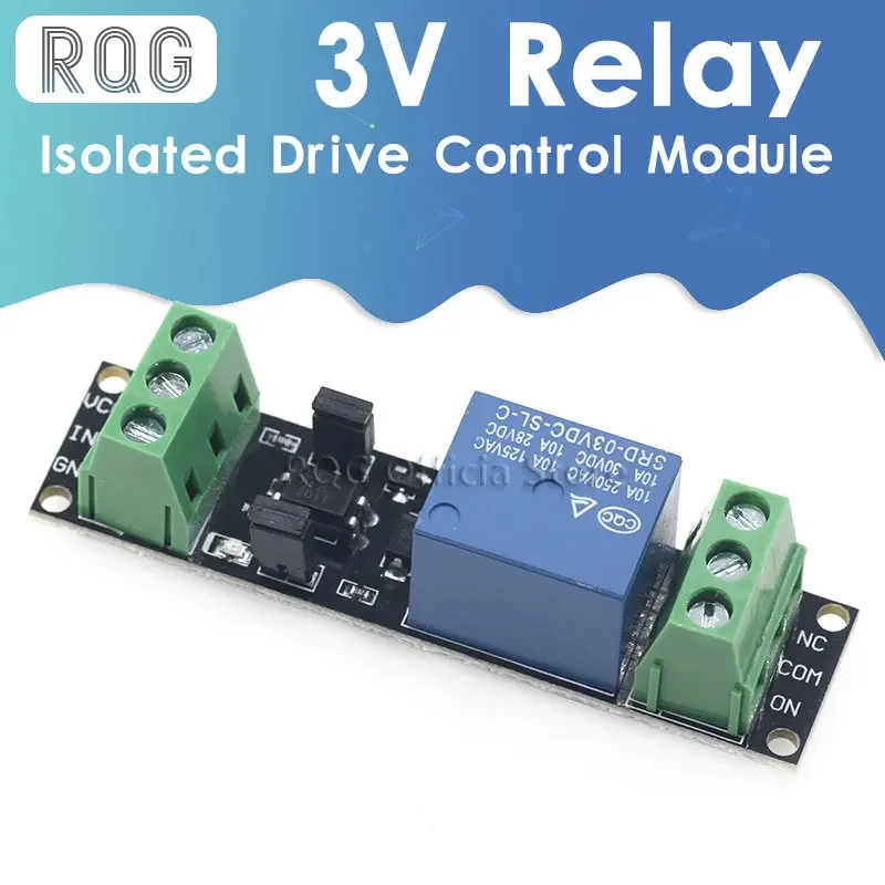 Single 3V relay isolated drive control module High level drive board