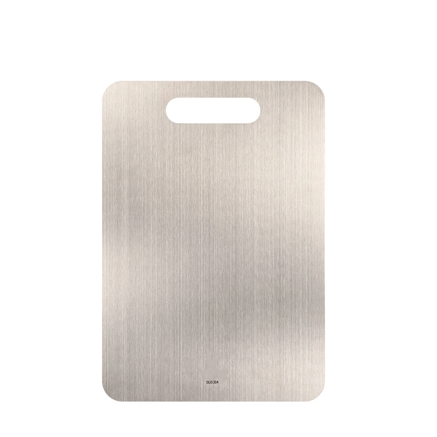 

LFGB Certificate 304 Stainless Steel Cutting Board Antibacterial Odor Resistant Non-slip Kitchen Cooking Kneading Accessories