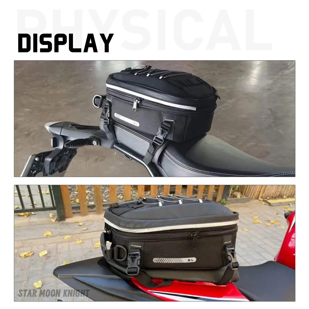 For YAMAHA TRACR 7 700/GT Tracer 9 900/GT Motorcycle Accessories Rear Seat Luggage Rack Tail Bag Multi-function Travel Tool Bag