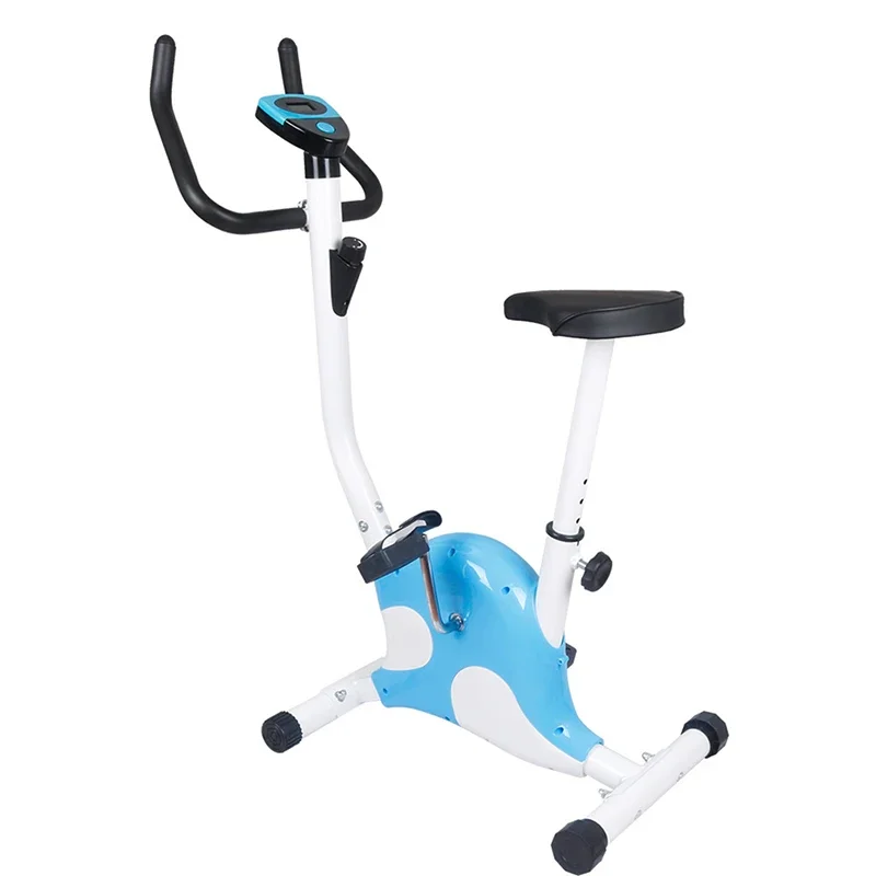 Bicicleta estática plegable con Control magnético silencioso para el hogar, equipo de Fitness para gimnasio interior, bicicleta giratoria, Pedal, bicicleta deportiva