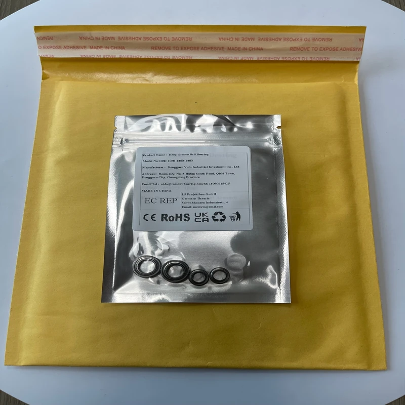 

4PCS High Speed Ball Bearing 1060 1060 1480 1480 for ruNail PROFESSIONAL Pm-35000
