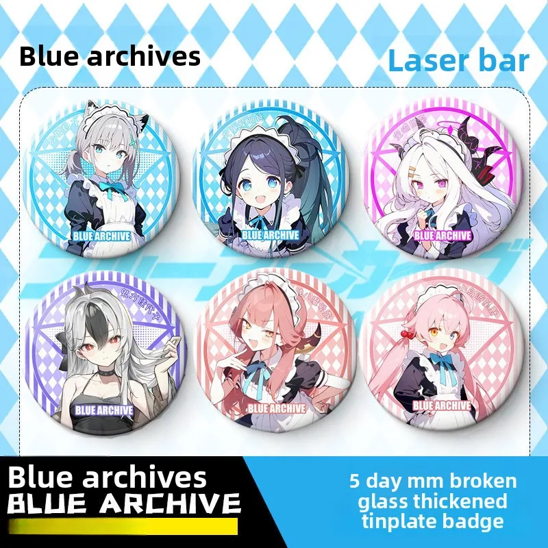 

Периферийная эмблема синих файлов Ba Chi Bird Tour Hoshino Sand Wolf Akiko Alice Kosaki Hina Tongren Millet