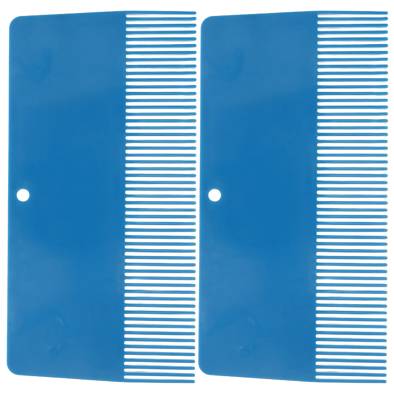 2Pcs Concrete Texture Comb Brush Artistic Texture Scraper Plastic Painting Tools for Canvas Wall Art Sculpting Projects