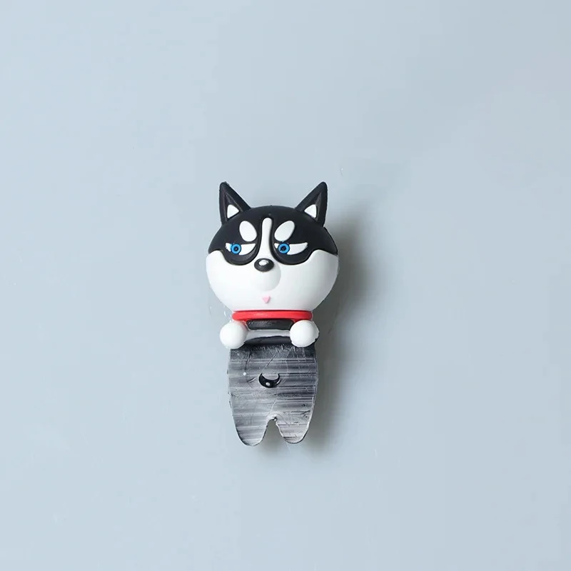 AliExpress NONE 3D Cute Husky Motorcycle Bike Rearview Mirror Phone Holder Stickers Car Dashboard Ornament License Plate Frame Decoration Decals