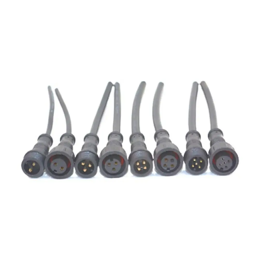 

led Connector Led Waterproof Cable Connector Male to Female 2pin/3pin/4pin/5pin LED Strips Male and Female Connector