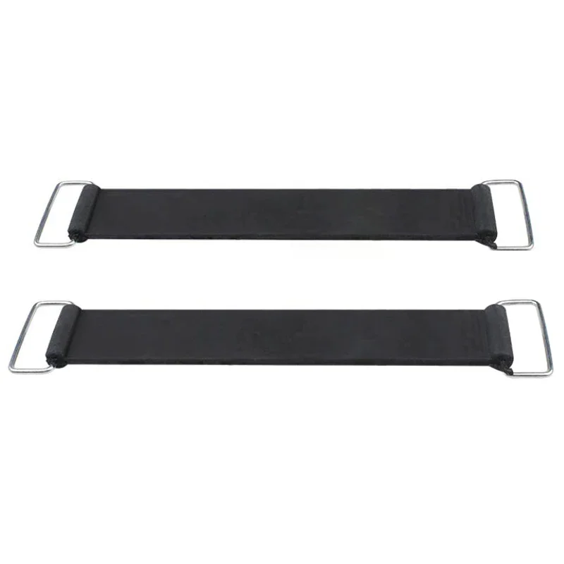 2pcs 18-23cm Motorcycle Rubber Battery Strap Holder Belt For All Motorcycles, Tricycles, Scooters