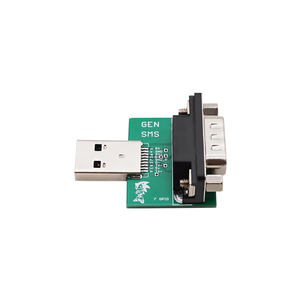 Adaptador convertidor de controlador de juego SNAC USB 3,0 para MiSTerFPGA Mister IO Board GENSMS SNES TG16 Conveter de mando