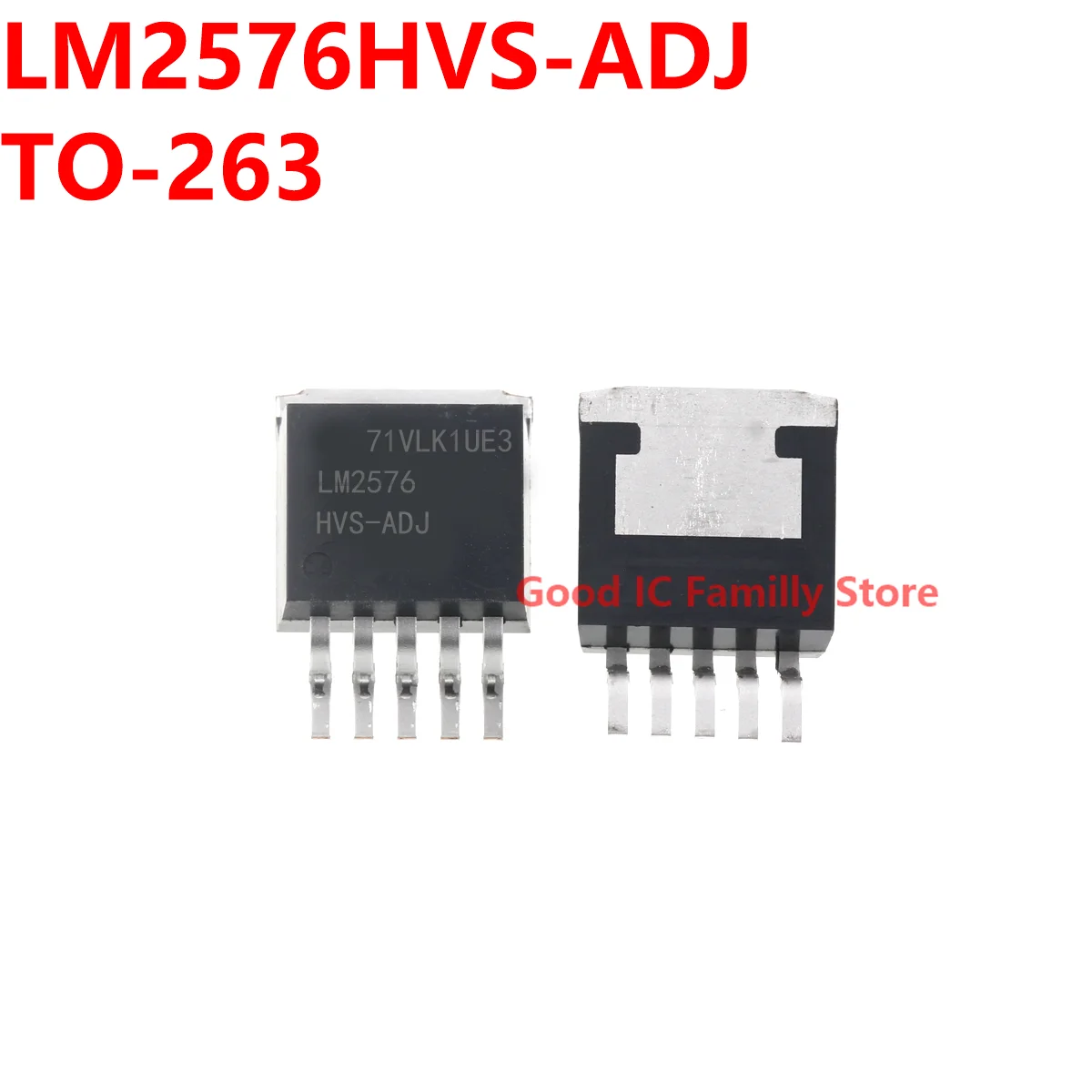 

10PCS LM2576HVS-ADJ TO-263