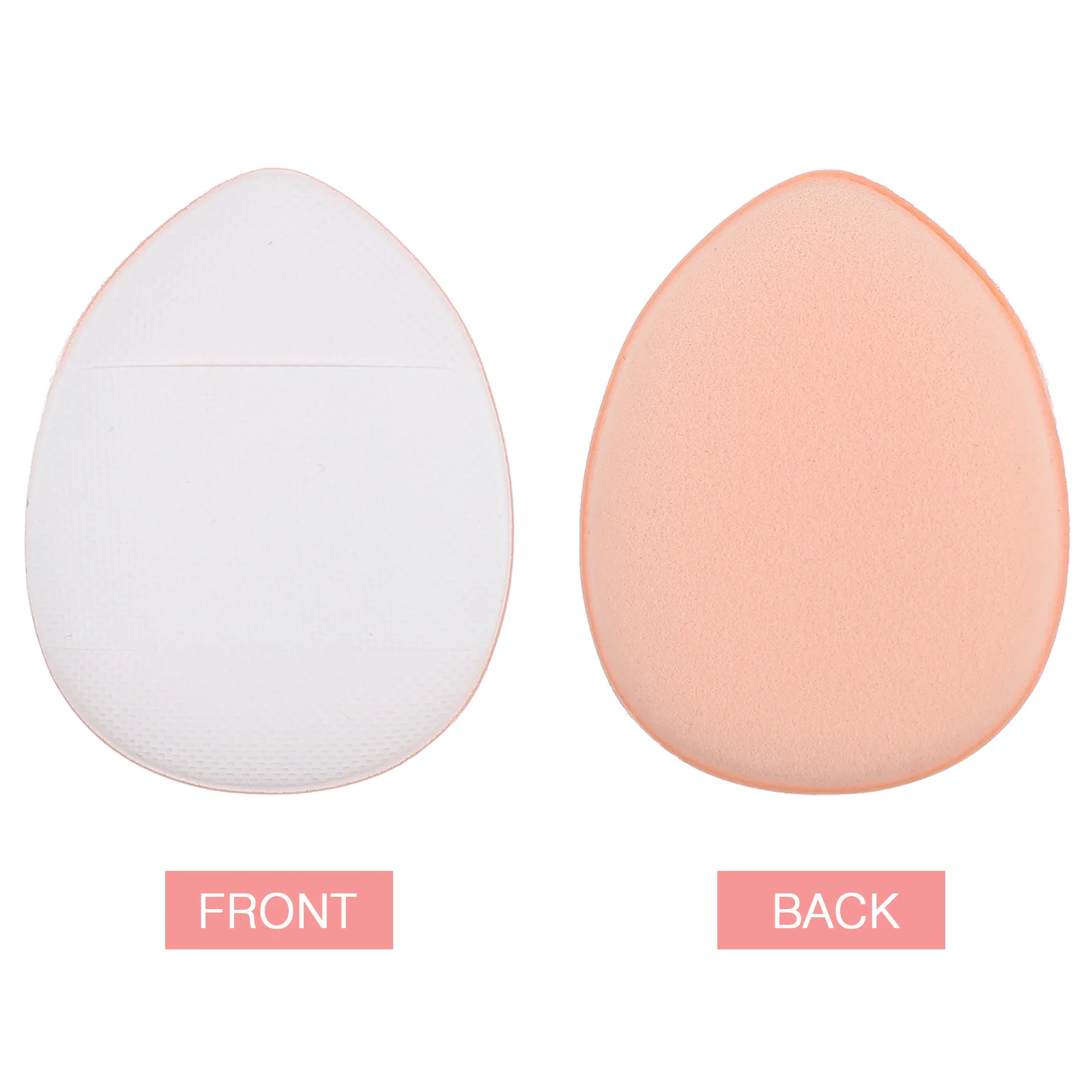 20 stuks mini make-up bladerdeeg poederdons zachte huidvriendelijke compacte make-up spons voor gezicht concealer T-zone gladde toepassing schoonheid