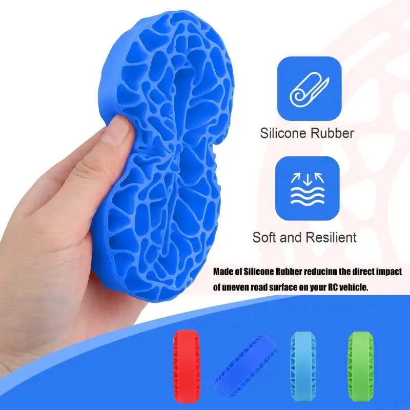 4X Water Resistant Model Car Tire Insert For Remote Control Car Upgrades Part L8RB