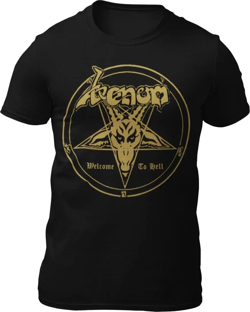 Venom - Welcome to Hell T-Shirt,Crew T-shirt