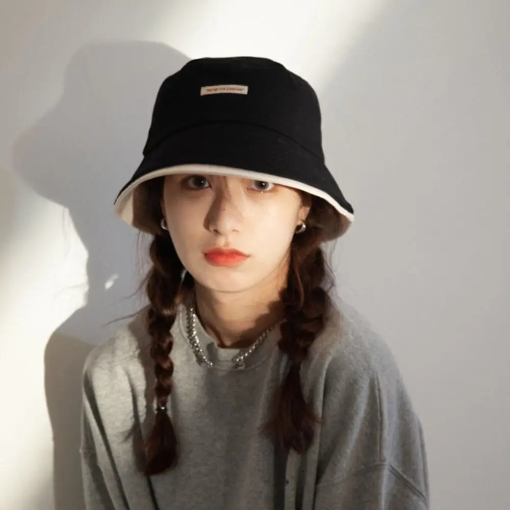 

Fashion Breathable Beach Bucket Hat Sun Protection Cute Sweet Women Fisherman Hat Large Brim Summer Sun Hats Basin Caps