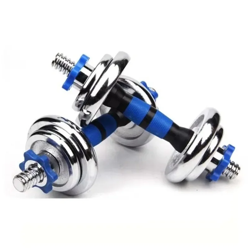 Adjustable Exercise Dummbell Adjustable Weight 40kg 50 kg Dumbbell With Barbell Stainless Steel Dummbells