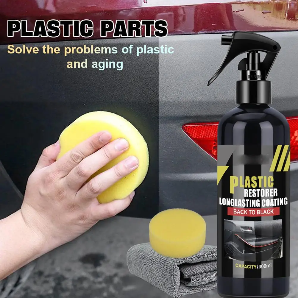 300ml Automotive Plastic Parts Refurbishing Agent Long Term Coating Refurbishing Agent Automotive Plastic Leather Coating Agent