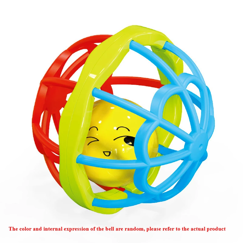QWZ Sonaglio per bambini Giocattoli Infantile Facile da afferrare Giocattolo per bambini Regalo per neonati Giocattoli educativi per lo sviluppo sensoriale del bambino 0-18 mesi Neonati