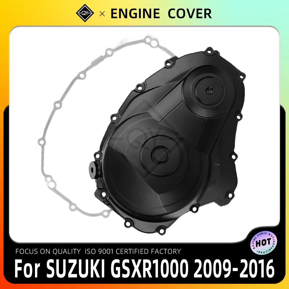 LQYL-Couvercle de Moteur Latéral de Vilebrequin pour SUZUKI GSXR1000, 2009-2016, 2015, 2014, 2013