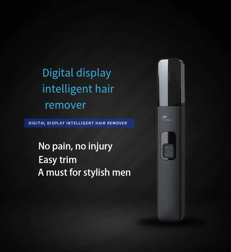 2024 XIAOMI Rechargeable Digital Display Intelligent Electric Nose Hair Trimmer Portable Clipper Trimmer For Men and Woman