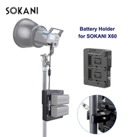 Sokani Battery Holder for Sokani X60 Mini RGB LED Video Light Accessories