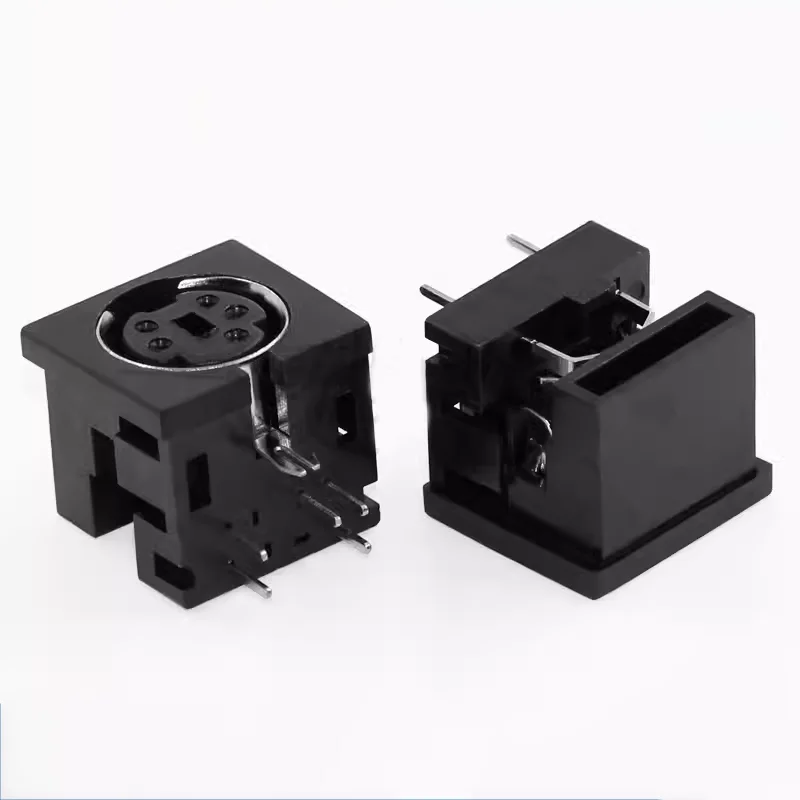 MDC-5-01 5-core all-plastic PS2 Mouse socket S terminal Large keyboard plug DIN interface