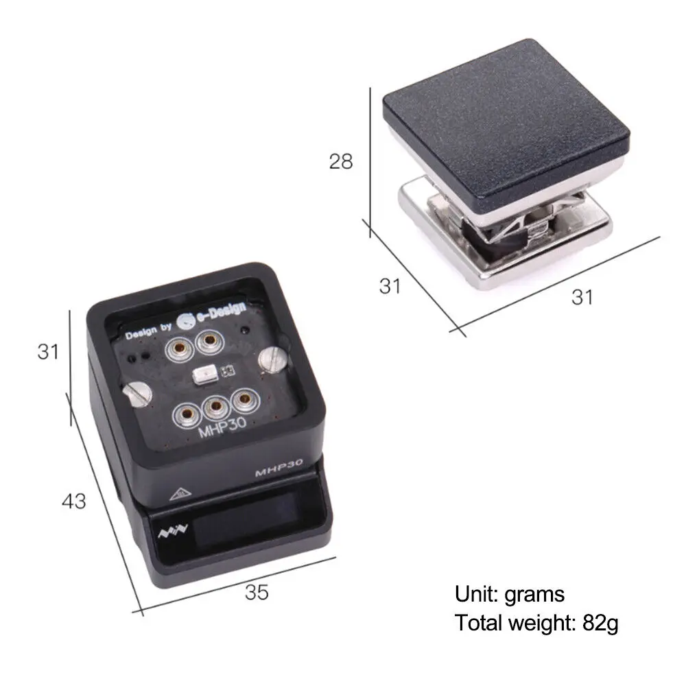Miniware MHP30 Mini Hot Plate Preheater 30*30mm Heating Area Constant Temperature Heating Table 300° Intelligent Heating Tool