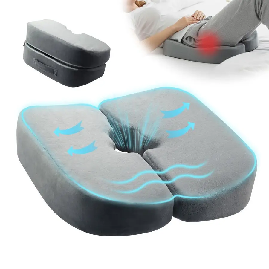 

Подушки из пенопласта для усилителя ягодиц, подушка для снятия давления для длительного сидения, подушка-пончик для укрепления хвостовой кости, идеально подходит для O