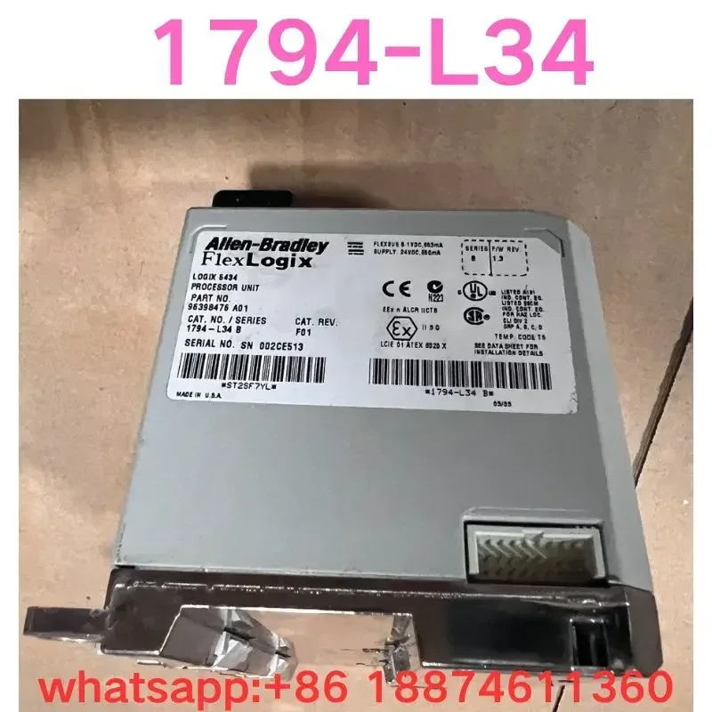 Second-hand test OK  1794-L34 processor module